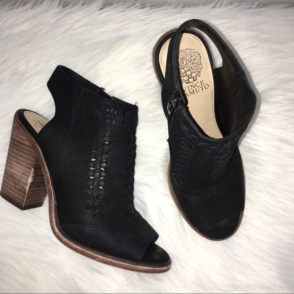 Vince Camuto Shoes - Vince Camuto | Cutout Peep Toe Bootie Sandals 7.5